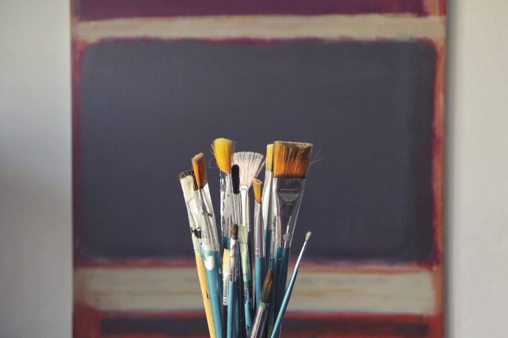 brushes, art, painting, Creative Ideas for a Loft Conversions