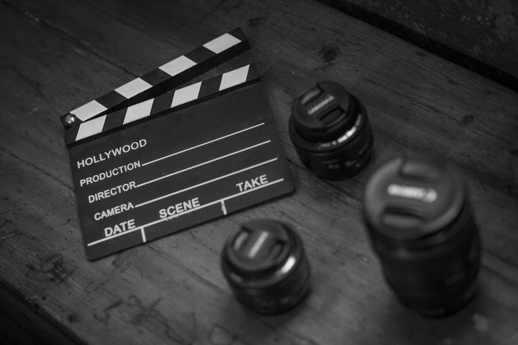 clapperboard, lenses, cinema. Creative Ideas for a Loft Conversions